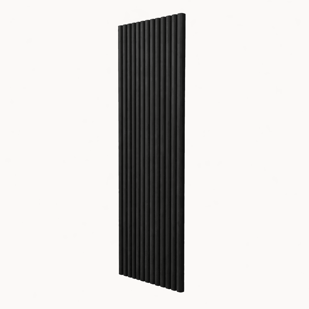 Anthracite Flexible Slat Panel - 270x30 cm – decorative wall panel
