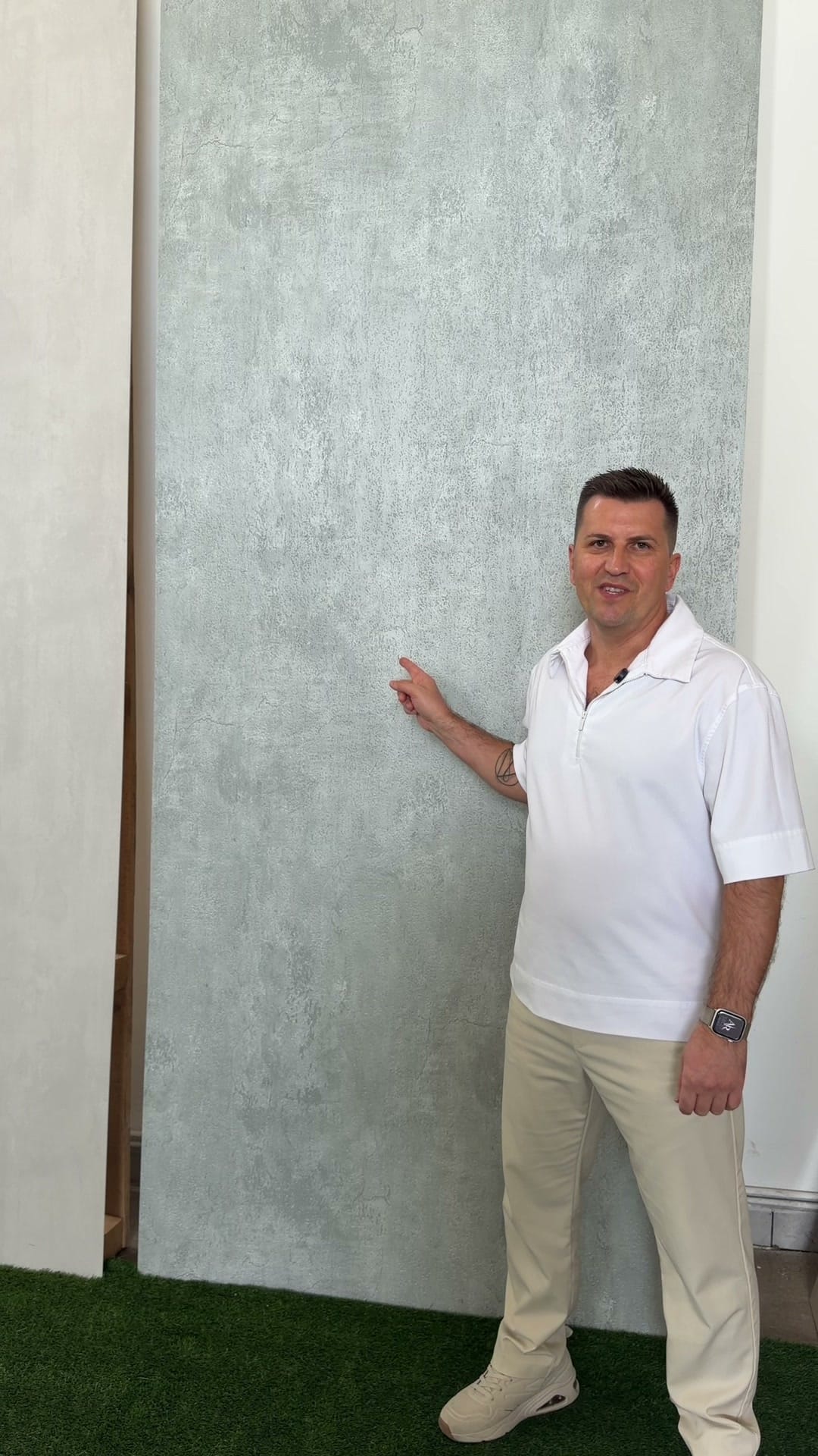 Beton PVC Falpanel – Kőhatású falpanelek, nagy termékfotó
