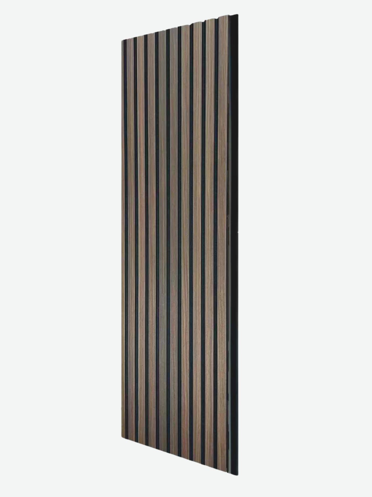 Walnut Acoustic Slat Panel – acoustic slat wall panel