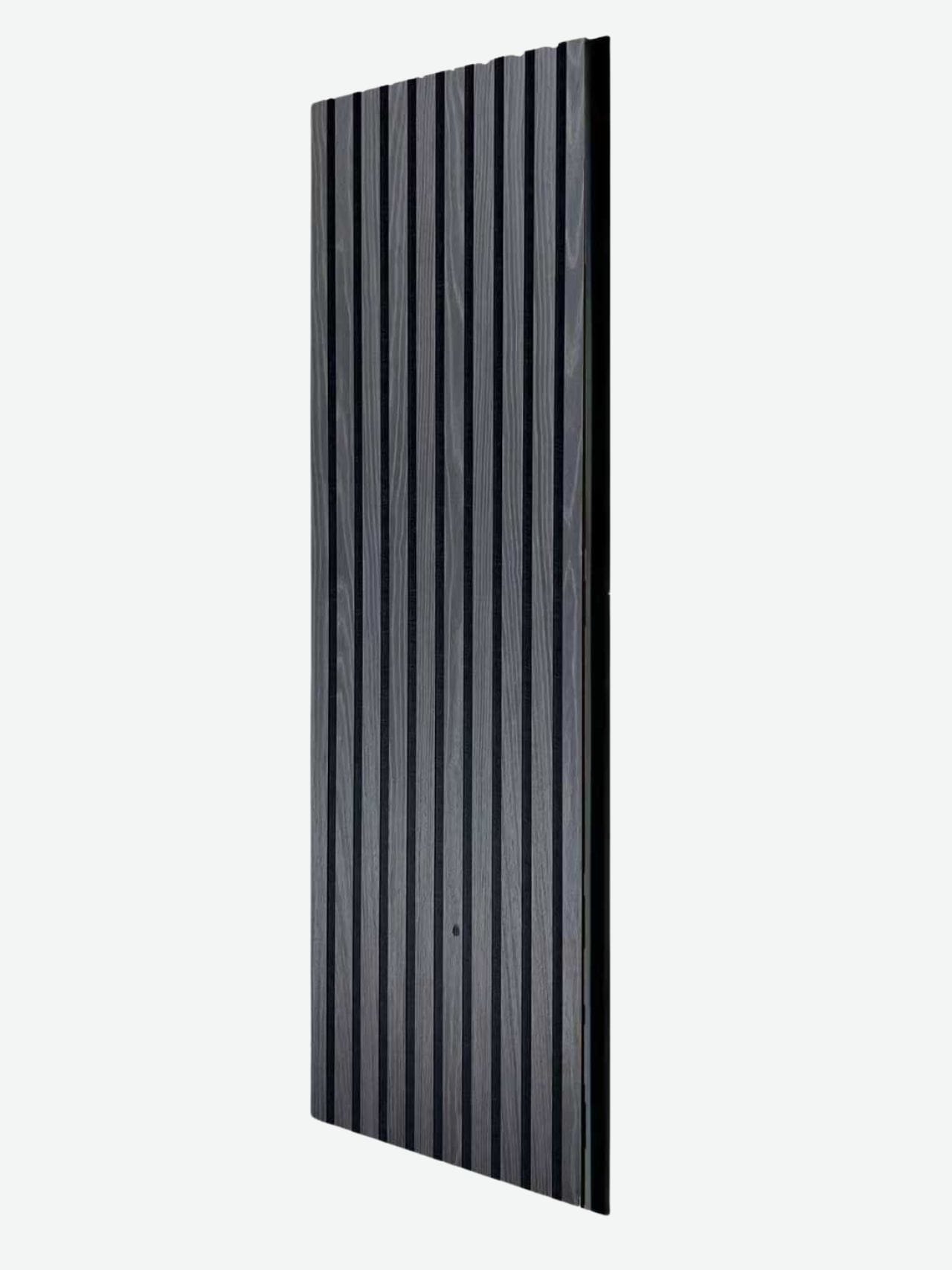 Dark Grey Acoustic Slat Panel – acoustic slat wall panel