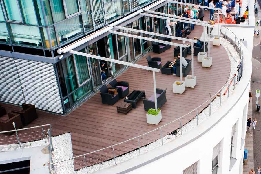 DYNUM circular deck from above (manufacturer photo)