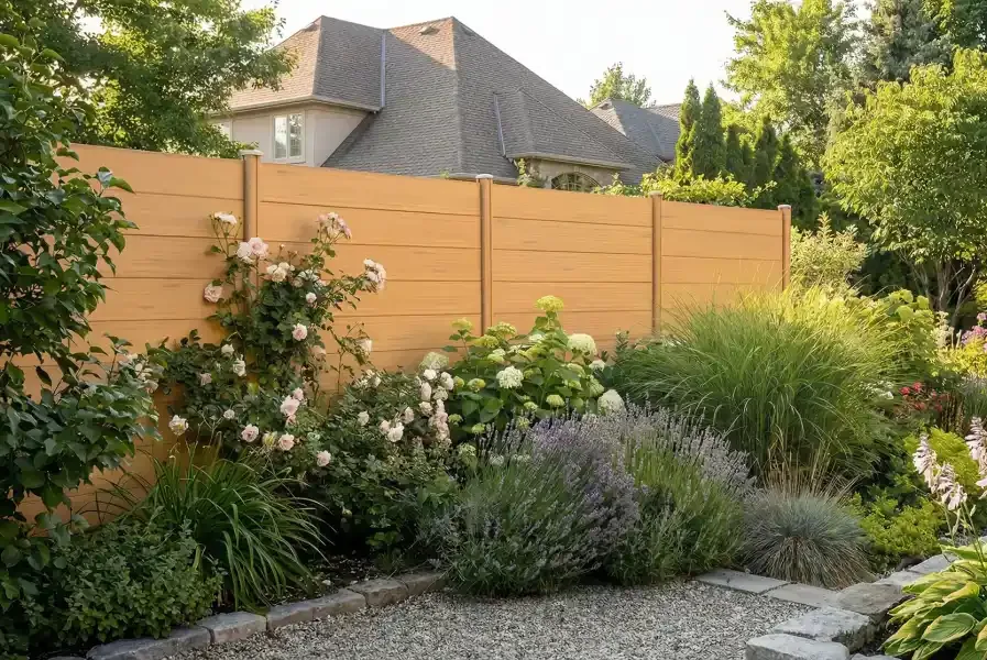 LIMES Valeria fence with roses