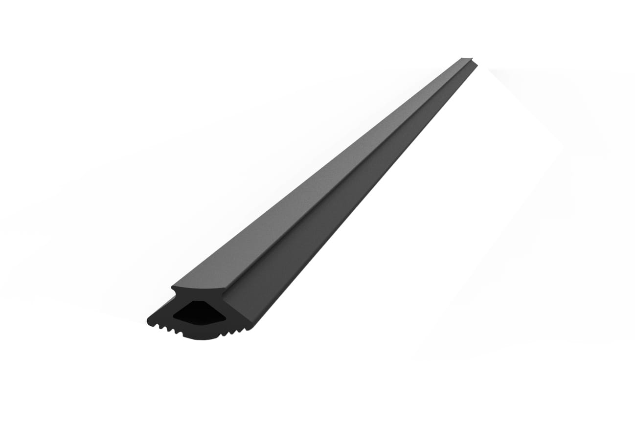 Groove strip and ventilation grille