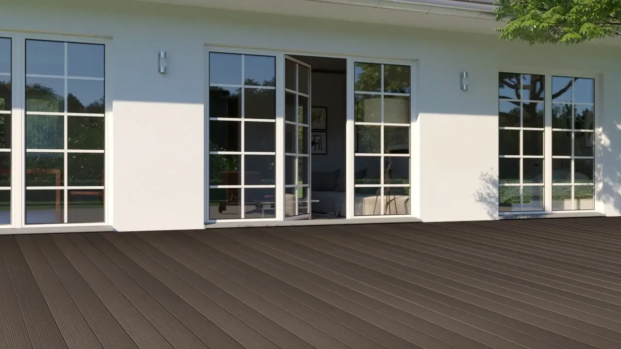 PREMIUM and PREMIUM PLUS in lava brown, in the manufacturer's visualisation