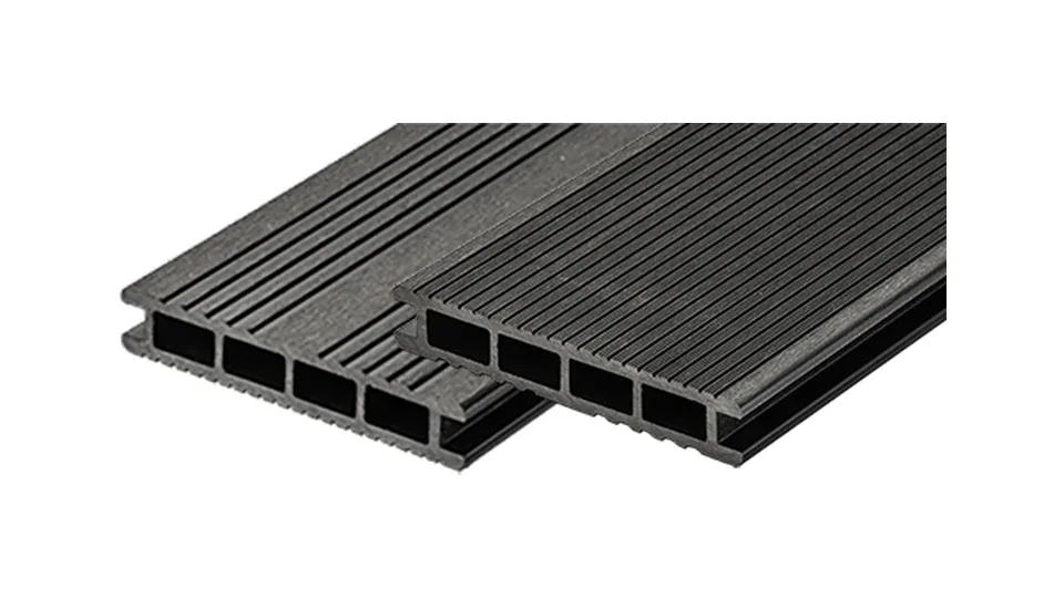 WOW™ Fine WPC decking, Anthracite colour – product photo